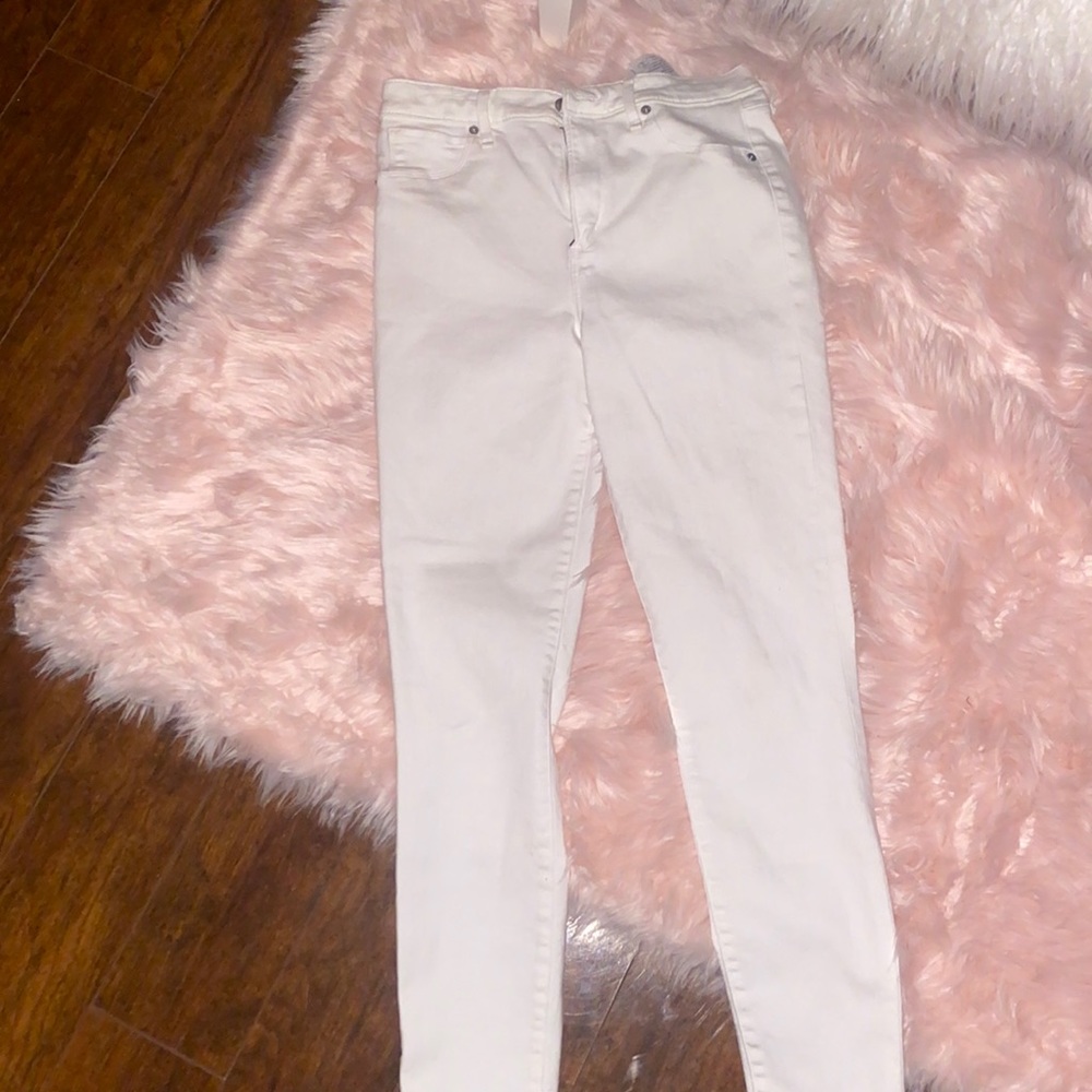 Abercrombie and Fitch High Rise Super Skinny Jeans